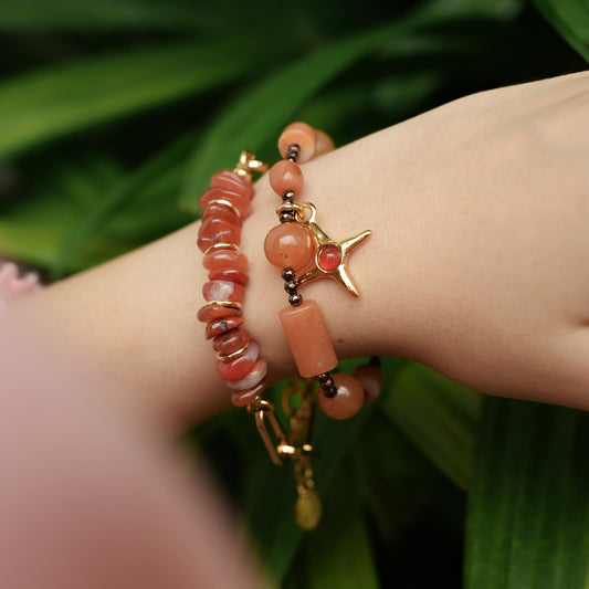 Velatti Celeste Star Gemstone Bracelet