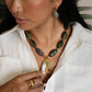 Velatti Luxe Green Jade Necklace