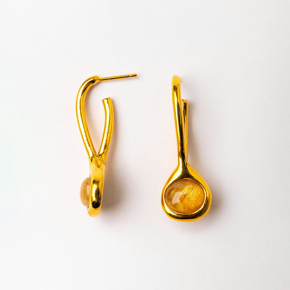 Velatti Teardrop Dangle Earrings