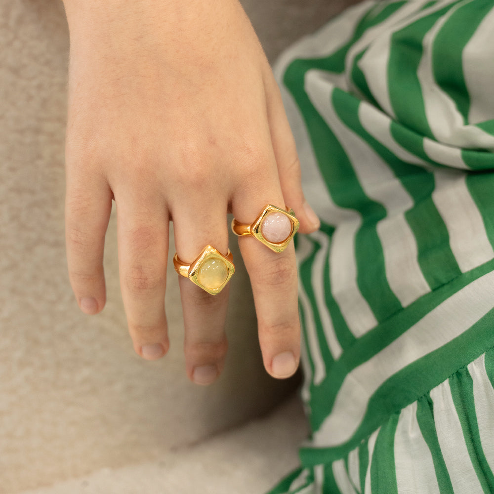 Velatti Luna Frame Ring