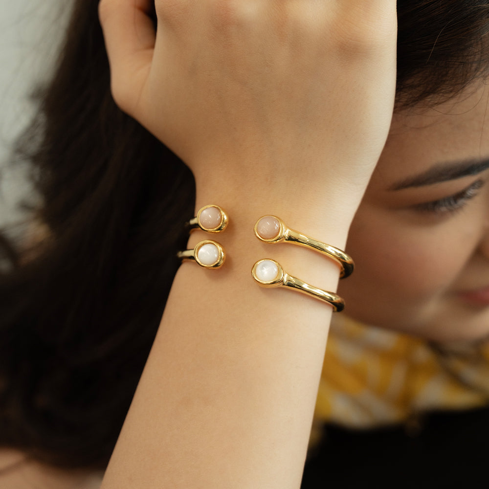 Velatti Double Gem Spring Bracelet