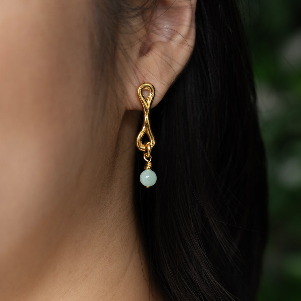 Velatti Long Figure 8 Gem Drops