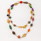Velatti Floating Necklace with Multi Gemstones