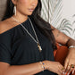 Velatti All Gems Long Necklace with Charms