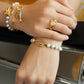 Velatti Mini Triple Gem Ring