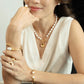 Velatti Freshwater Pearl Necklace with Toggle