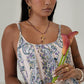 Velatti All Gems Long Necklace with Charms