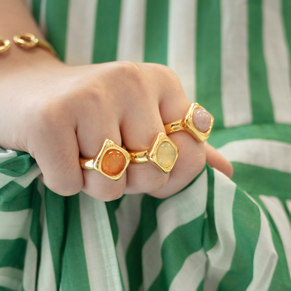 Velatti Luna Frame Ring