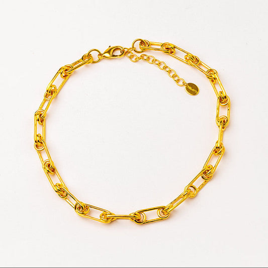 Velatti Axis Link Necklace