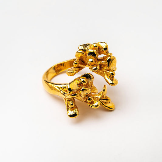Velatti Floral Bouquet Ring