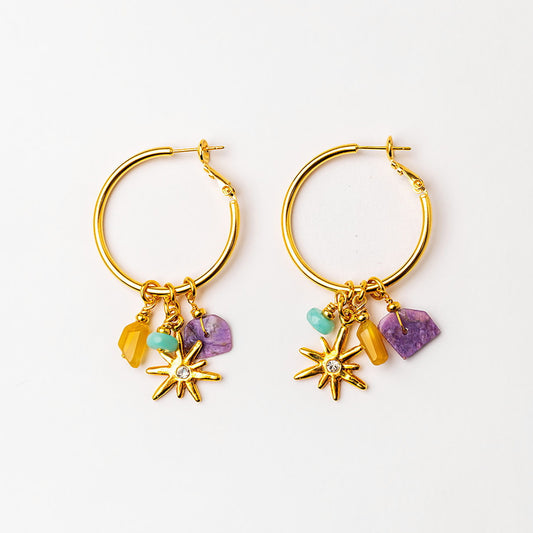 Velatti Starlight Hoops