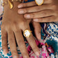 (Pre-Order) Velatti Mother of Pearl Clover Ring