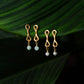 Velatti Long Figure 8 Gem Drops