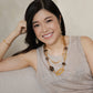 Velatti Luxe Smoky Quartz Long Necklace