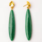 Velatti Teardrop Gem Earrings