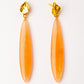 Velatti Teardrop Gem Earrings