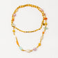 Velatti Long Links Necklace with Gems or Freshwater Pearls