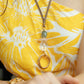 Velatti Hand Braided Cotton Necklace with Gem Stack