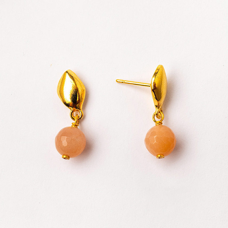 Velatti Mini Drop Gem Earrings