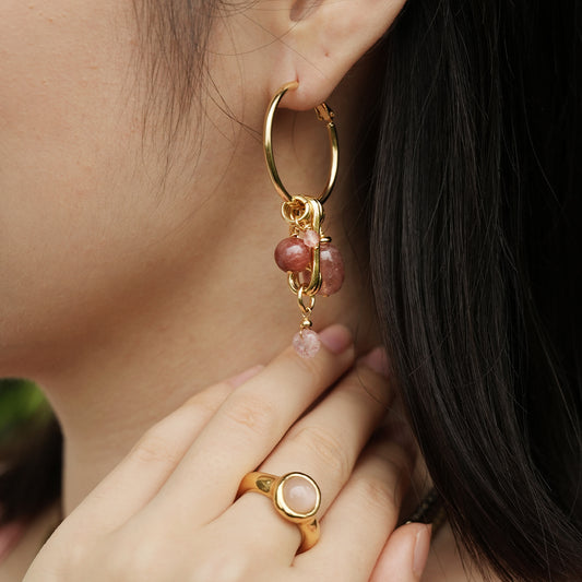 Velatti Hoops with Muscovite