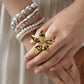 Velatti Open Petal Ring