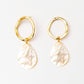 Velatti Mother of Pearl Halo Hoops