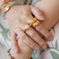 Velatti Single Pearl Ring