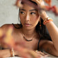 Velatti Triple Drop Link Earrings