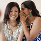 Velatti Teardrop Gem Earrings