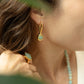 Velatti Teardrop Dangle Earrings