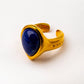 Velatti Pear Shape Gem Ring