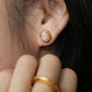 Velatti Gem Teardrop Studs