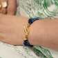 Velatti Triple Strand Sodalite Bracelet