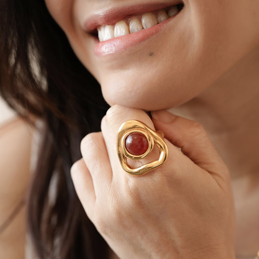Velatti Trilunal Ring
