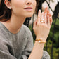 Velatti Twisted Double Freshwater Pearl Cuff