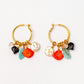 velatti gold plated hoop earrings with freshwater pearls