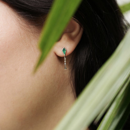 Verdant Edge Earrings