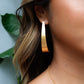 XL Curves Loop Earrings