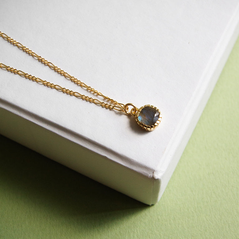 Zara Cushion Cut Necklace