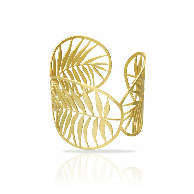 RAS Tropic Ovals Gold Bracelet