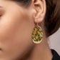 RAS Mimosa Gold Big Earrings