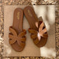 With My Sands Bella Sandals - Camel