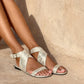 With My Sands Gypset Sandal - Lizard Gold