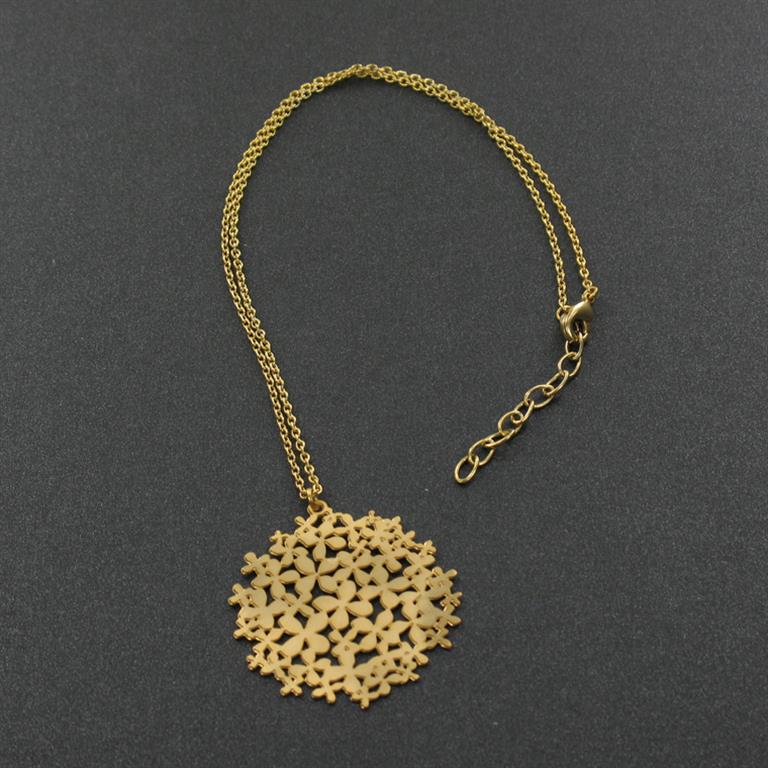 RAS Hydrangea Short Pendant Necklace