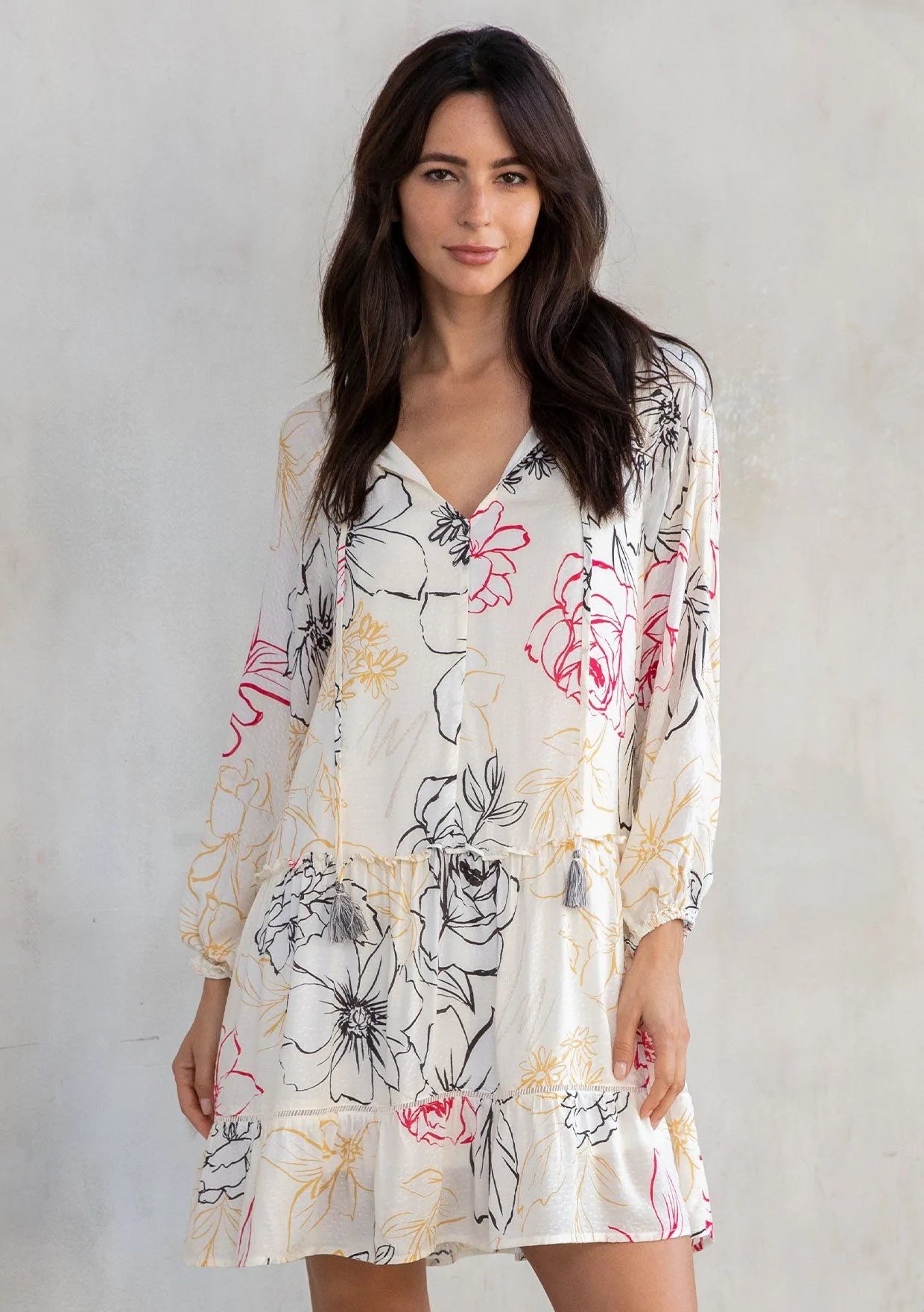 Lovestitch Modern Love Floral Mini Dress