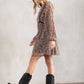 Lovestitch Libby Paisley Mini Dress