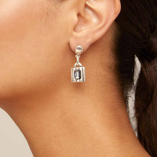 UNOde50 Lock Earrings