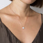 Circle Mother of Pearl Necklace