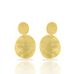 RAS Round Zen Gold Earrings