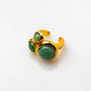 Velatti Triple Gem Ring
